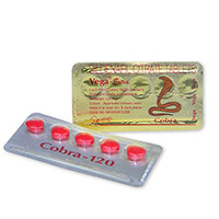 Blister des Potenzmittel Cobra 120mg