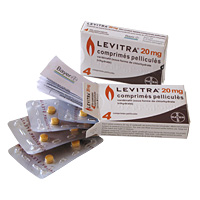 Tablettensart von Levitra Original