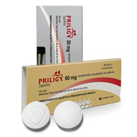 Zwei Packungen von Priligy Dapoxetin 30 und 60 mg