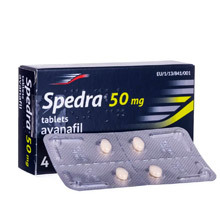 Spedra verpakking en tabletten 